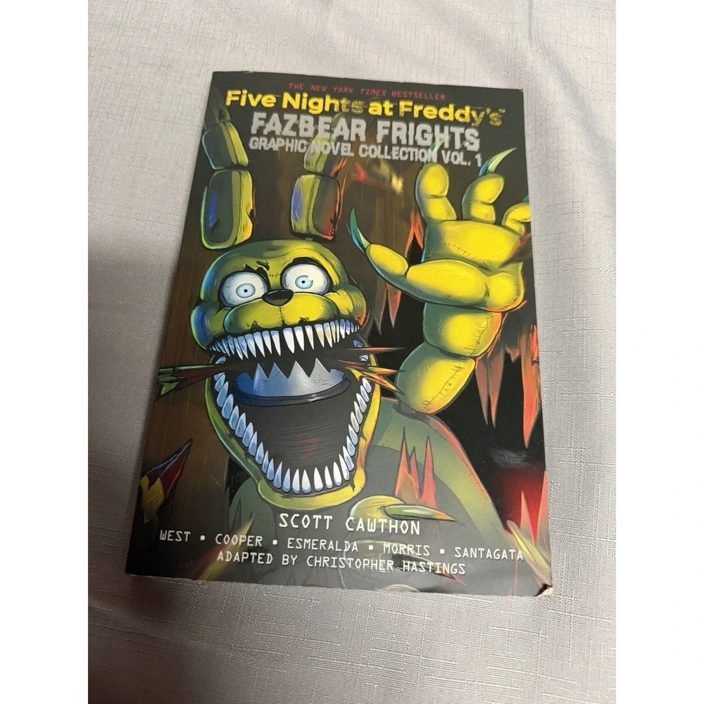 Five Nights at Freddy's: Fazbear Frights Graphic Novel by Scott Cawthon NEW 📖